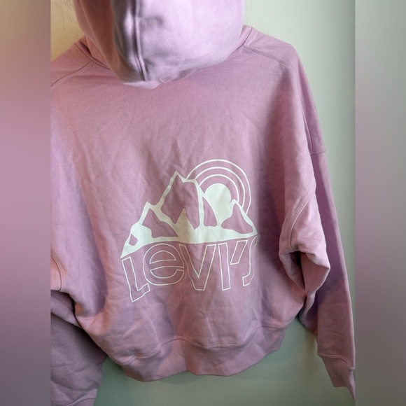 Original Levi’s pink hoodie NWT size small women’s - Picture 3 of 3